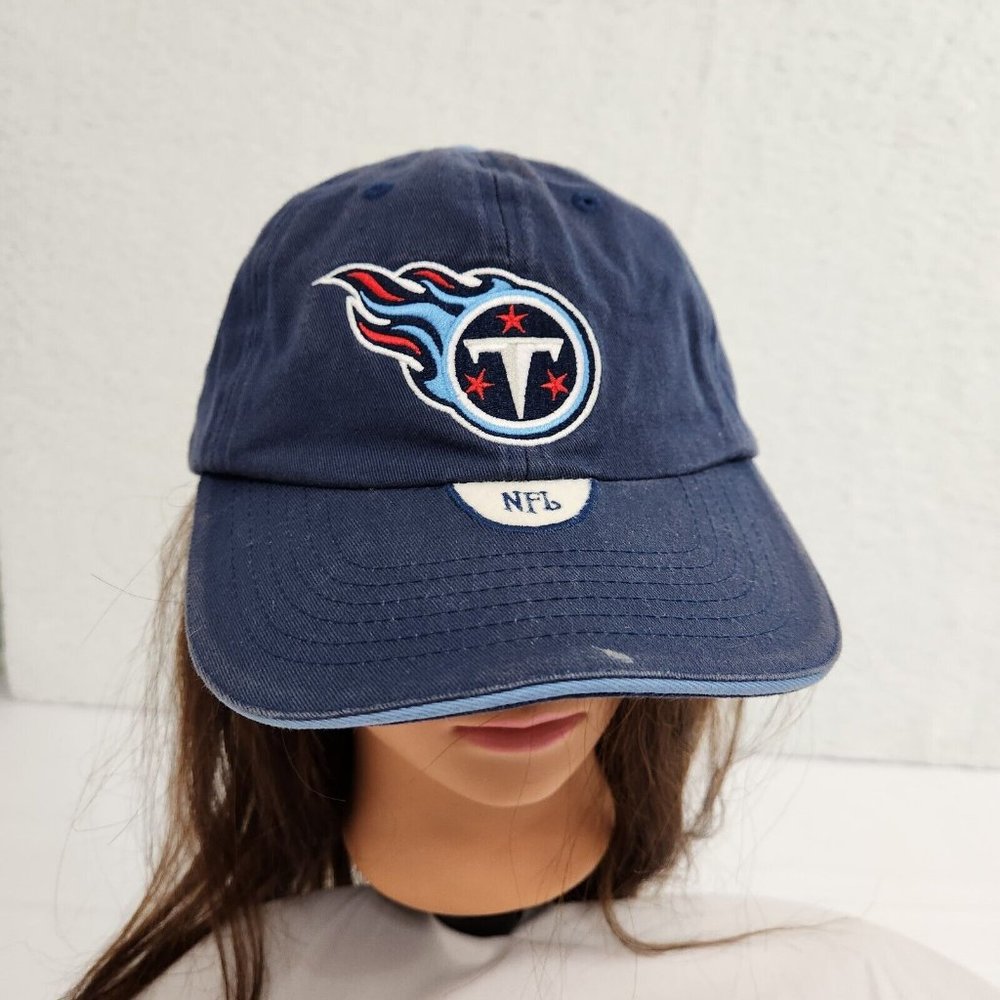 Tennessee Titans Distressed Adult Hat Adjustable Blue NFL